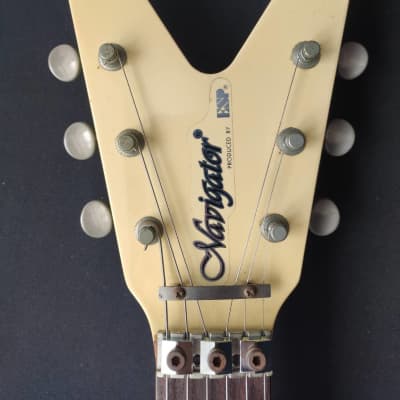 1980s ESP Navigator Custom Flying V N-FV Sparkle Purple