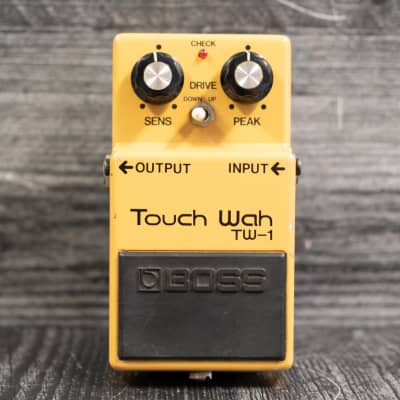 Boss TW-1 Touch Wah Pedal - Silver Screw, Made in Japan | Reverb