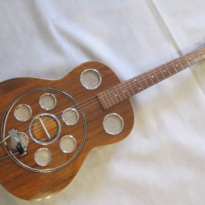 Shaftesbury resonator guitar c.1973 - Natural Woods image 4