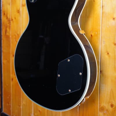 AIO SC77  *Left-Handed Electric Guitar - Solid Black (no case) image 12
