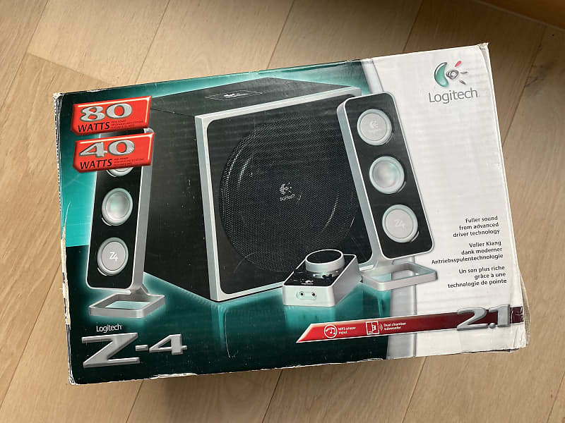 Logitech Z-4 2.1 Speaker System with Subwoofer 2010 | Reverb
