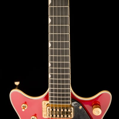 Pre Owned Gretsch G6131T-62 Vintage Select ’62 Jet With Bigsby TV Jones Vintage Firebird Red With OHSC image 10