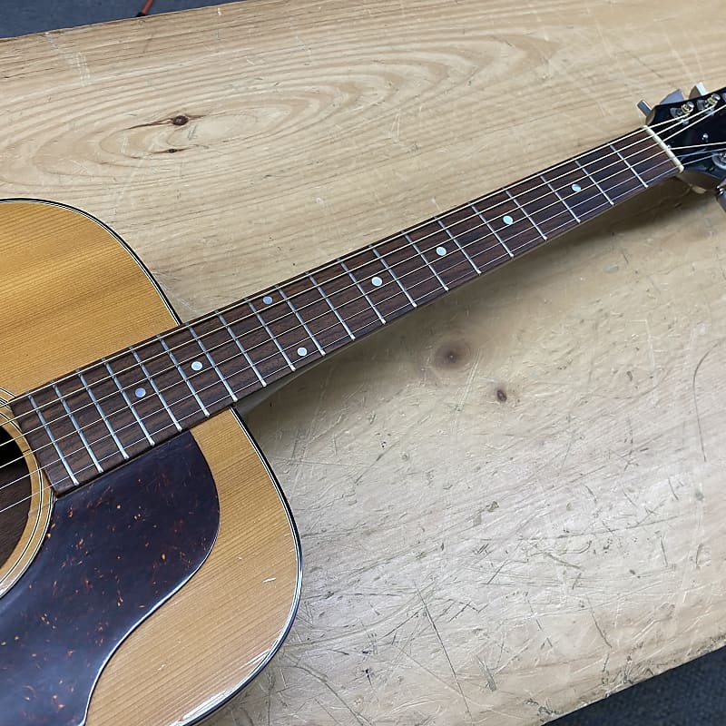 Vintage 1976 Gibson J-55 Natural Acoustic Guitar Made in USA