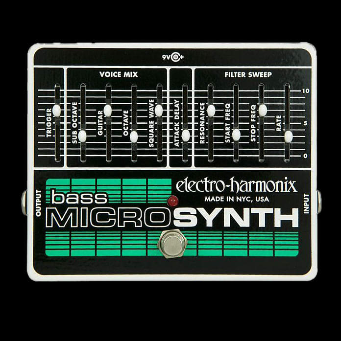 Electro-Harmonix Bass Microsynth Analog Synth Pedal image 1