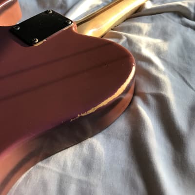 RARE Fender Telecaster Thinline 1971 Custom Color Lilac Lavender image 6