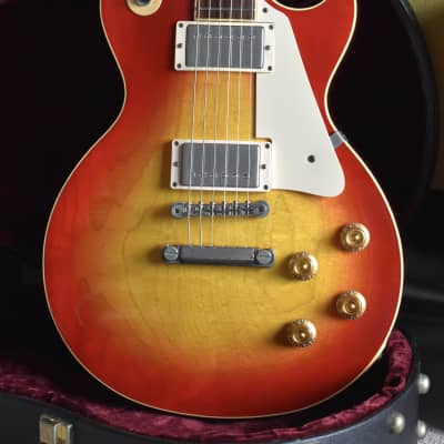 1997 Gibson Yamano Custom Shop Les Paul Standard Heritage Cherry Sunburst w/OHSC & Paperwork, YCS, All Original, CLEAN, RARE, 9.25lbs image 5