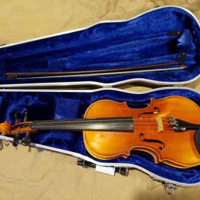Seidel Stradivarius Copy sized 1/2 Violin, 1982. Germany. Very Good Condition image 1