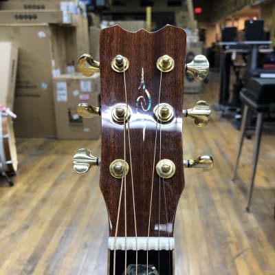 Reverse Tension Guitars OM-930C All-Solid Spruce/Mahogany Acoustic-Electric Late 2010s w/Hard Case image 7