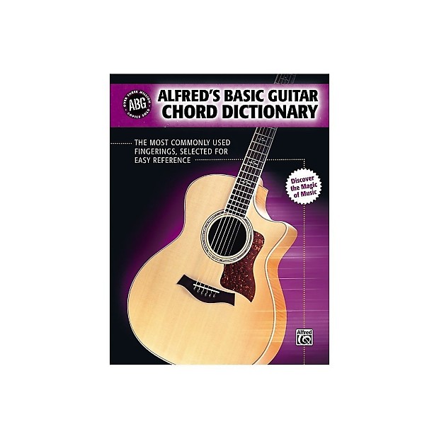 Alfred 00-28388 Alfred Basic Guitar Chord Dictionary Book image 1