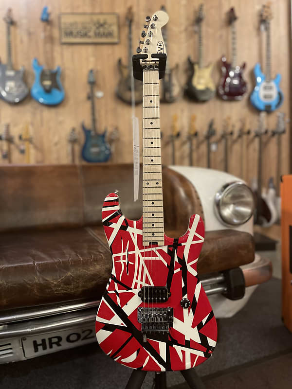 EVH Striped Series Red with Black Stripes | Reverb Canada