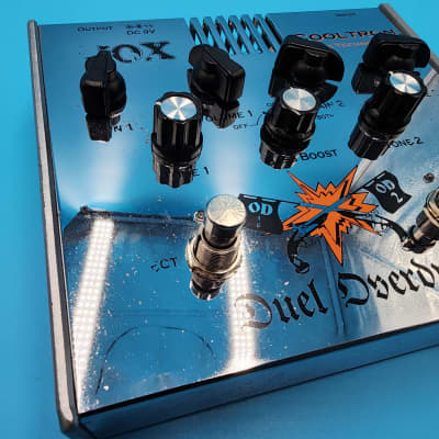 Vox Cooltron CT-07DO Duel Overdrive Tube Guitar Effect Pedal