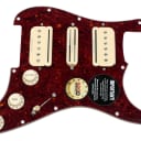 920D Custom Seymour Duncan P-Rails / Vintage Rail HSH S Style Loaded Pickguard w/ 7-Way and P-Rails Style Controls, TO/AW