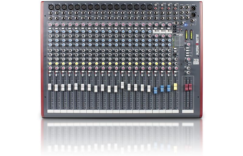 Allen & Heath ZED-22FX - 22-Channel Touring Quality Mixer with Onboard FX and USB I/O (AH-ZED-22FX) image 1