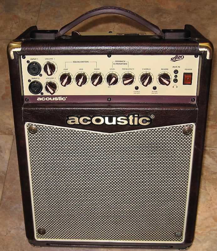 Acoustic A20 20 Watt Acoustic Guitar Amp 2010 S Reverb