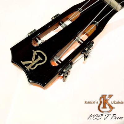 Kanile a KCS T Prem TRU-R Tenor ukulele with Premium Hawaii Koa wood #20426 Natural / High Gloss image 7