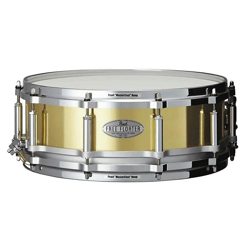 Pearl FTBR1450 Free-Floating 14x5" Brass Snare Drum (4th Gen) 2014 - Present image 1