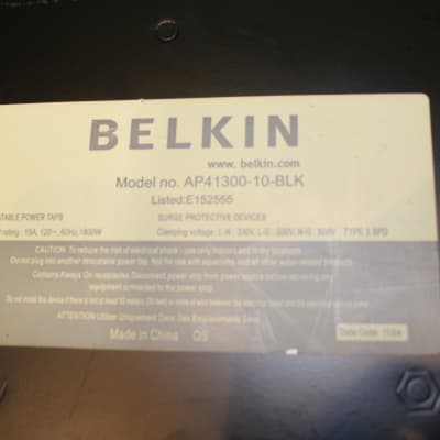 Belkin AP41300-10-BLK Home Theater Power Surge Protector (used) image 19