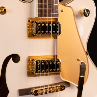 Gretsch G5422TG Electromatic Hollow Body Double Cut w/ Bigsby - Snowcrest White #0063 image 4