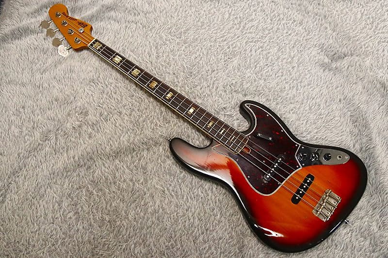 Vintage 1970's made ELK '70s type JAZZ BASS BS-490YSB