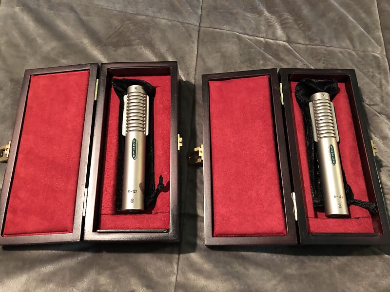 Royer R121 Ribbon Mic Factory Matching Consecutive Pair Reverb