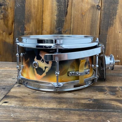 Odyssey 10"x5" Maple Snare 2024 - Skull Flame image 3