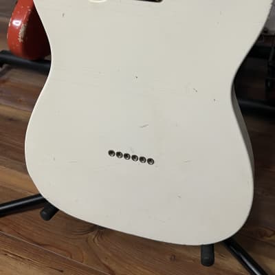 MJT Allparts Partscaster Telecaster - Olympic White image 8
