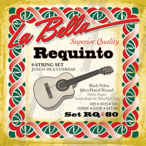La Bella RQ80 Black Nylon Requinto Strings