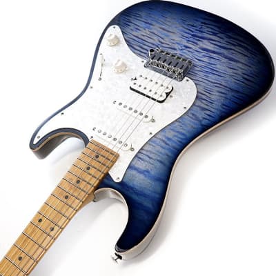 Suhr Guitars Core Line Series Standard Plus (Faded Trans Whale Blue Burst / Roasted Maple) SN.71619 image 6