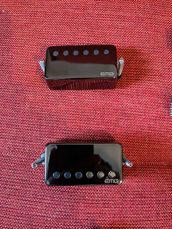 Emg Tw Tw Dual Mode Solderless Humbucker Set Black Reverb