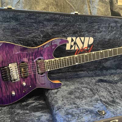 ESP USA M-II NTB FR - Purple Sunburst (2021) image 4