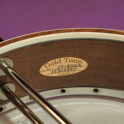 2022 Gold Tone OT-800LN Longneck 5-String Banjo (VIDEO! Fresh Setup, Ready) image 14