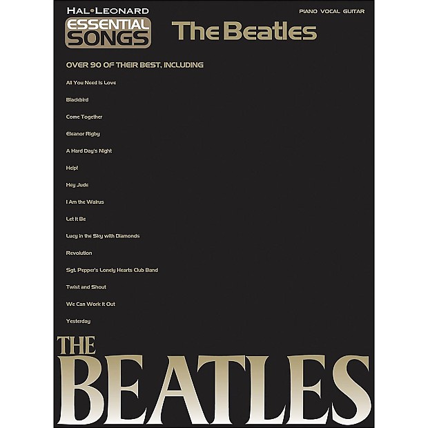 Hal Leonard Essential Songs - The Beatles image 1