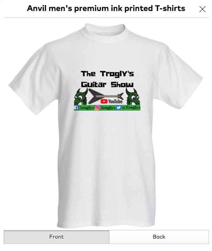 The Trogly's Guitar Show T-Shirt image 1
