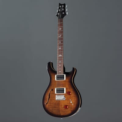 PRS SE Custom 22 Semi-Hollow Black Gold Burst - Electric Guitar Bild 10