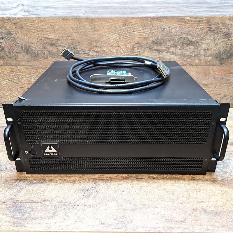 Magma PCIE Expansion chassis, HD6System, Reverb