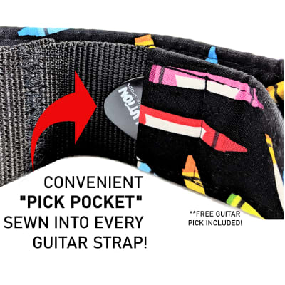 Astronaut Guitar Strap - Shiny Stars in Space -Space Man Guitar Strap- Sci Fi -Galaxy Space Guitar Strap- Astronomy-Electric Acoustic Bass image 6