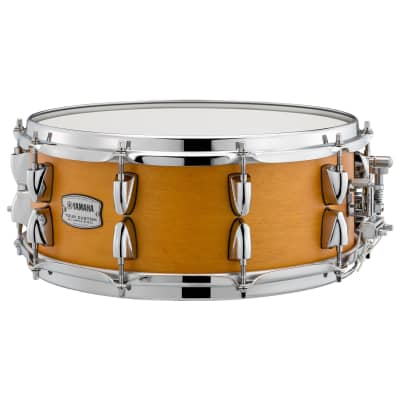 Yamaha Tour Custom 14in x 5.5in Snare Drum - Caramel Satin image 1