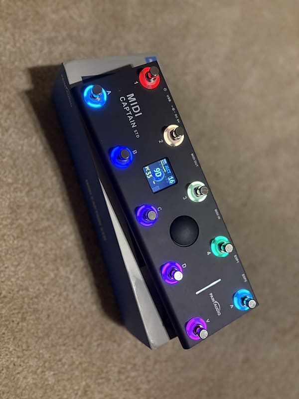 ギター PAINT AUDIO MIDI CAPTAIN STD PaintAudio MIDI Captain Foot Controller (BLUE)