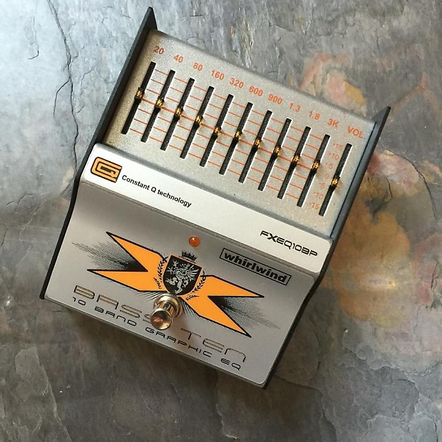 Whirlwind Bass Ten 10-band Bass EQ Pedal | Sweetwater