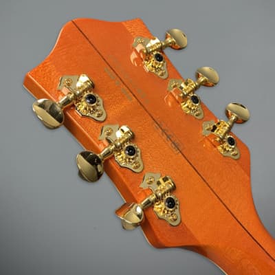 Gretsch G6120TG-DS Players Edition Nashville 2022 Roundup Orange image 9