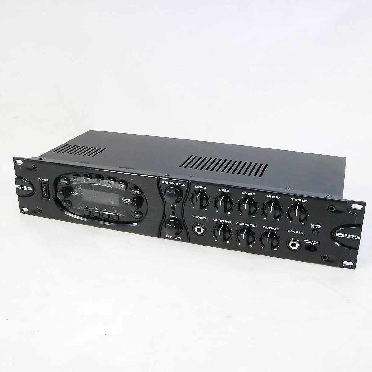 LINE6：BASS用アンプシミュレーター：LINE 6 BASS POD XT