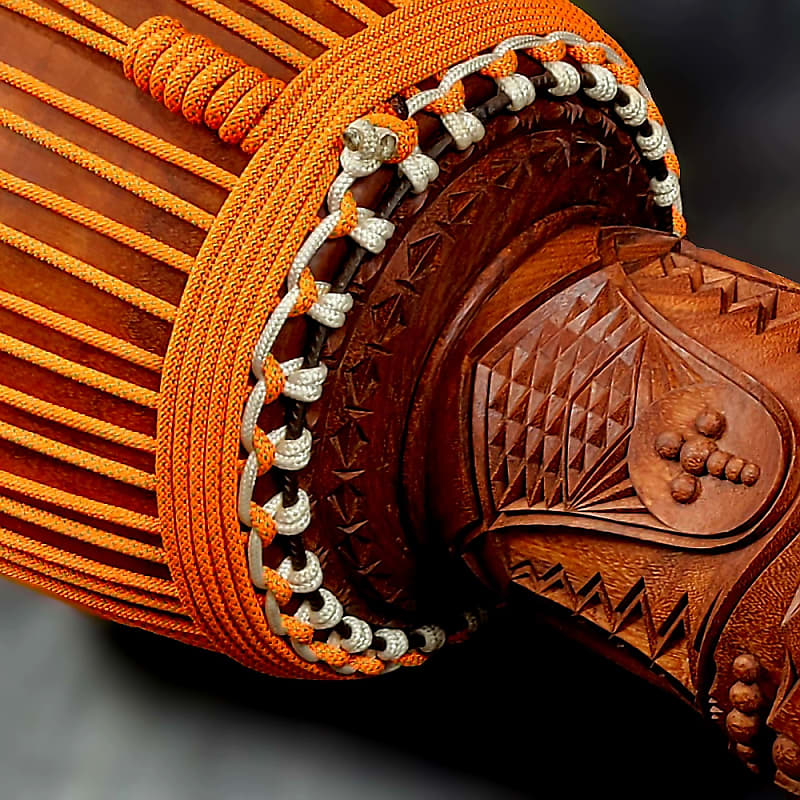 Djembe Drum Guinea Hardwood 2023 Lenke Wood Handmade All Reverb