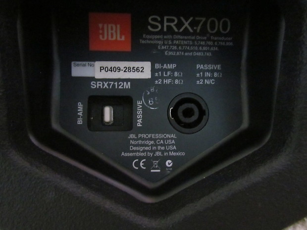 JBL SRX 712M SRX 700 MONITORS | Reverb