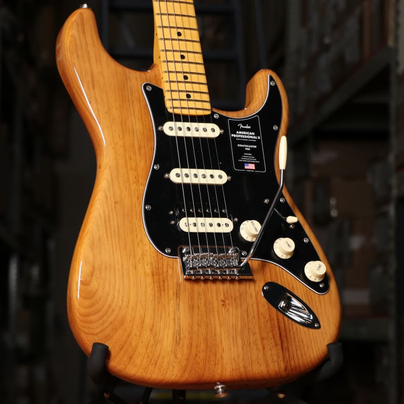 Photos - Guitar Fender   American Professional II Stratocaster HSS with Map... Roasted  2020