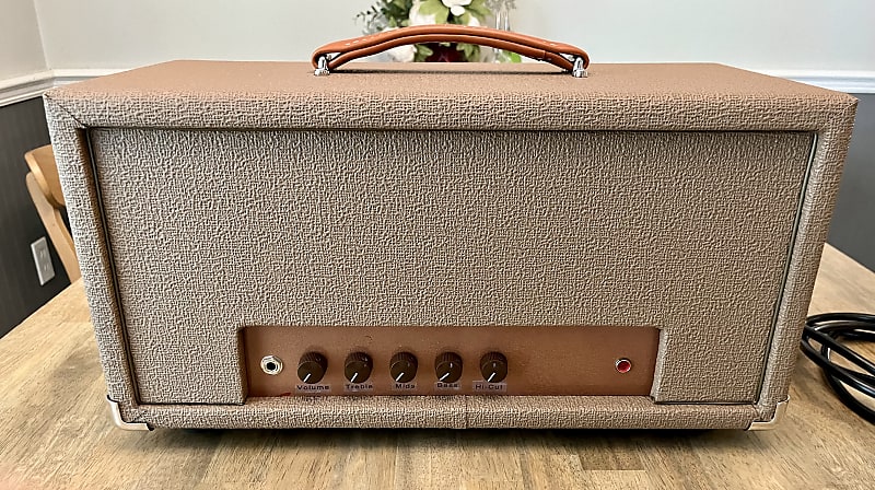 Hand Wired Hoffman Stout TMB 18 watt head Brown | Reverb