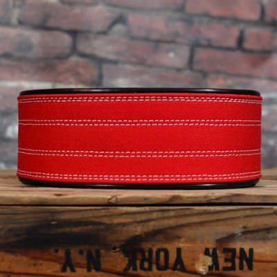 Levy's MRE1CAR-RED 2.5" Stitched Canvas Guitar Strap - Red w/ FREE Same Day Shipping image 2