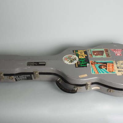 Fender  Stratocaster owned and played by Ry Cooder Solid Body Electric Guitar,  c. 1967, ser. #144953, road case. image 11