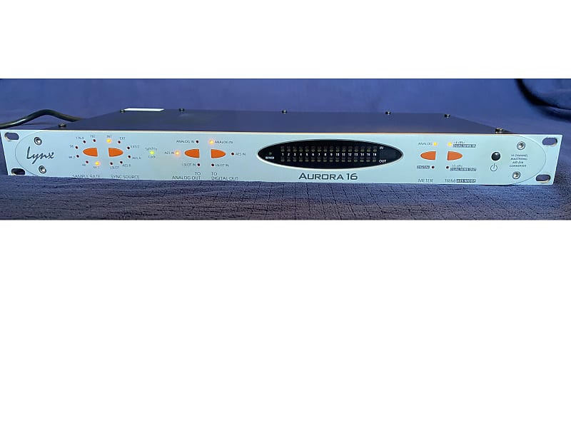 Lynx Aurora 16 16-Channel Mastering AD/DA Converter + LT-FW FireWire card image 1