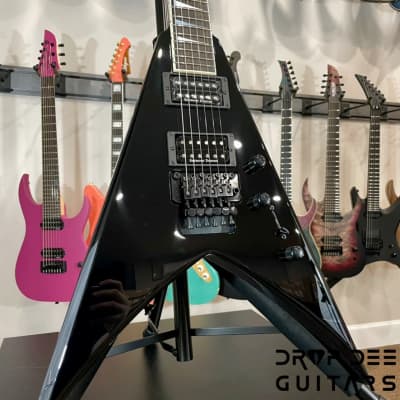 Jackson USA Select King V KV2 Electric Guitar w/ Case-Gloss Black image 3