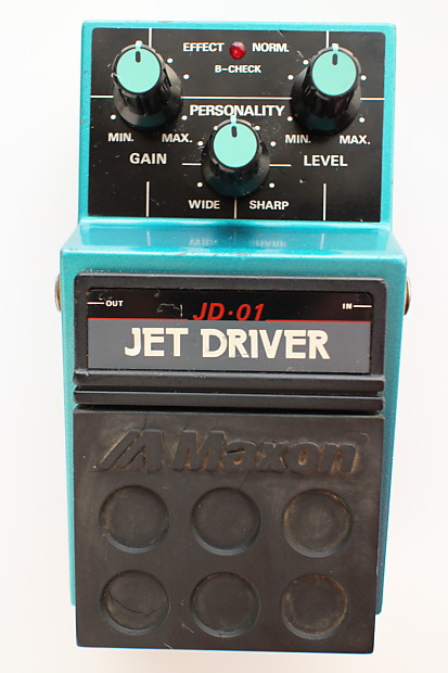 Maxon JD-01 Jet Driver - D & S / OD-801 / Ibanez OD-850 'Muff' clone